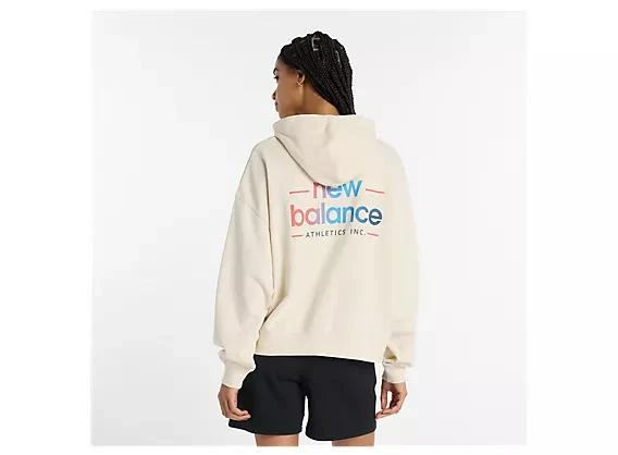 New Balance Multi Color Logo Hoodie 1