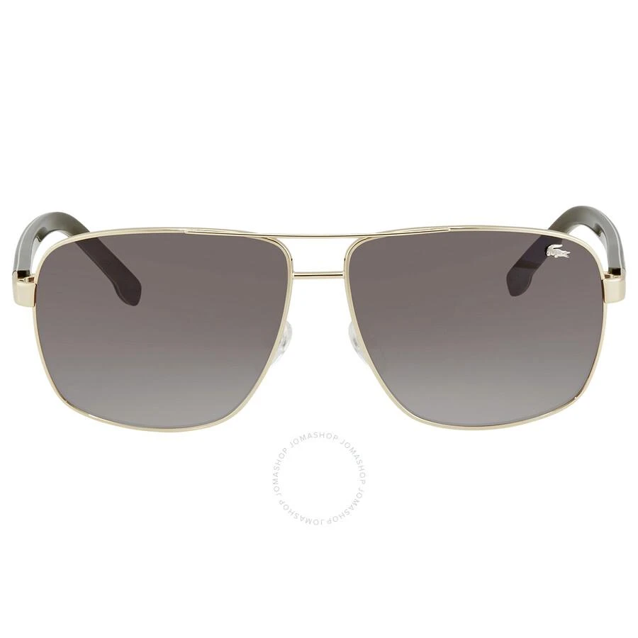 Lacoste Lacoste Brown Gradient Rectangular Unisex Sunglasses L162S 714 61 1