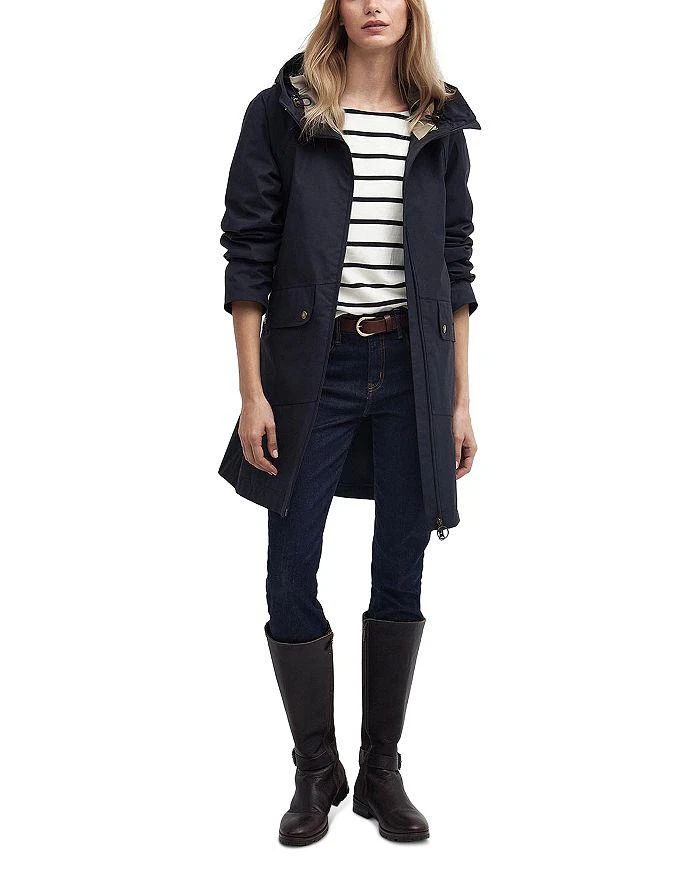 Barbour Heron Long Line Waterproof Jacket 2