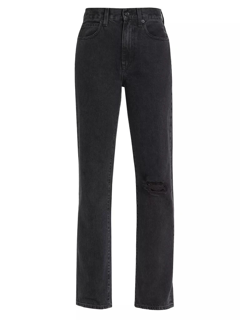 SLVRLAKE London High-Rise Rigid Straight-Leg Jeans 1