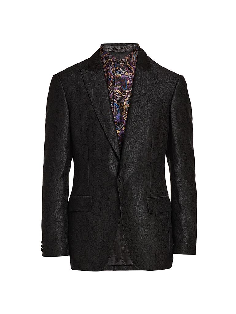 ETRO Fuji All-Over Paisley Evening Jacket