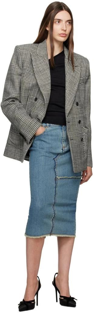 Tom Ford Gray Double-Breasted Blazer 4