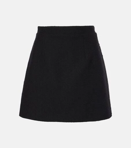 PATOU Iconic wool and cotton-blend miniskirt 1