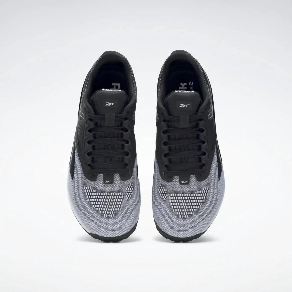 Reebok Women's Nano X2 Running Shoes In Footwear White/core Black/pure Grey 6 5