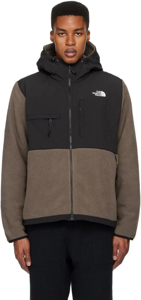 The North Face Black & Brown Retro Denali Hoodie 1