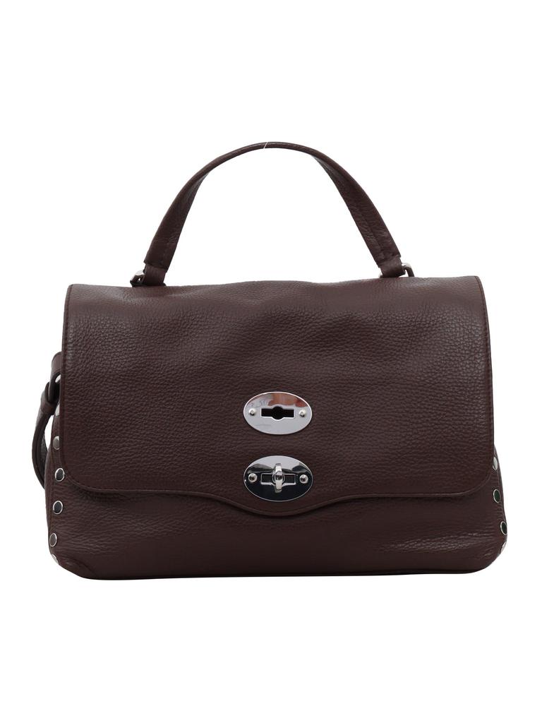 ハンドバッグ ZANELLATO Woman Handbag Brown 0699001980000SMALL Z0212 POSTINA® SMALL BAG IN PRINTED LEATHER BROWN TOSCANO | Zanellato