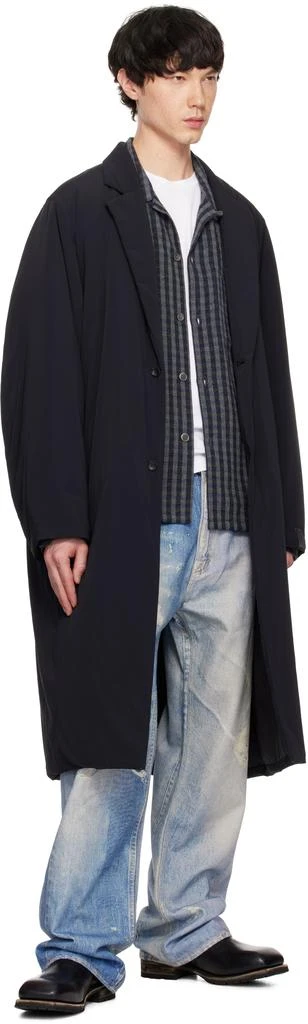 n.hoolywood Black Chesterfield Coat 4