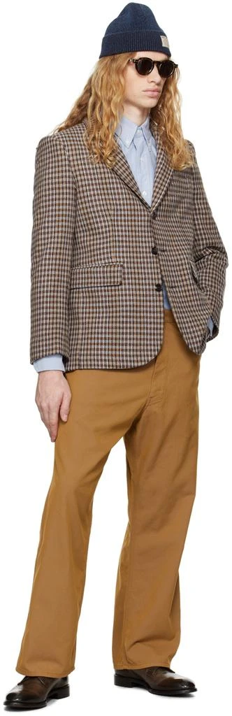 BEAMS PLUS Tan Painter Trousers 4