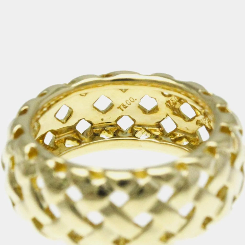 Tiffany & Co. Tiffany & Co. 18K Yellow Gold Vannerie Band Ring EU 52 6