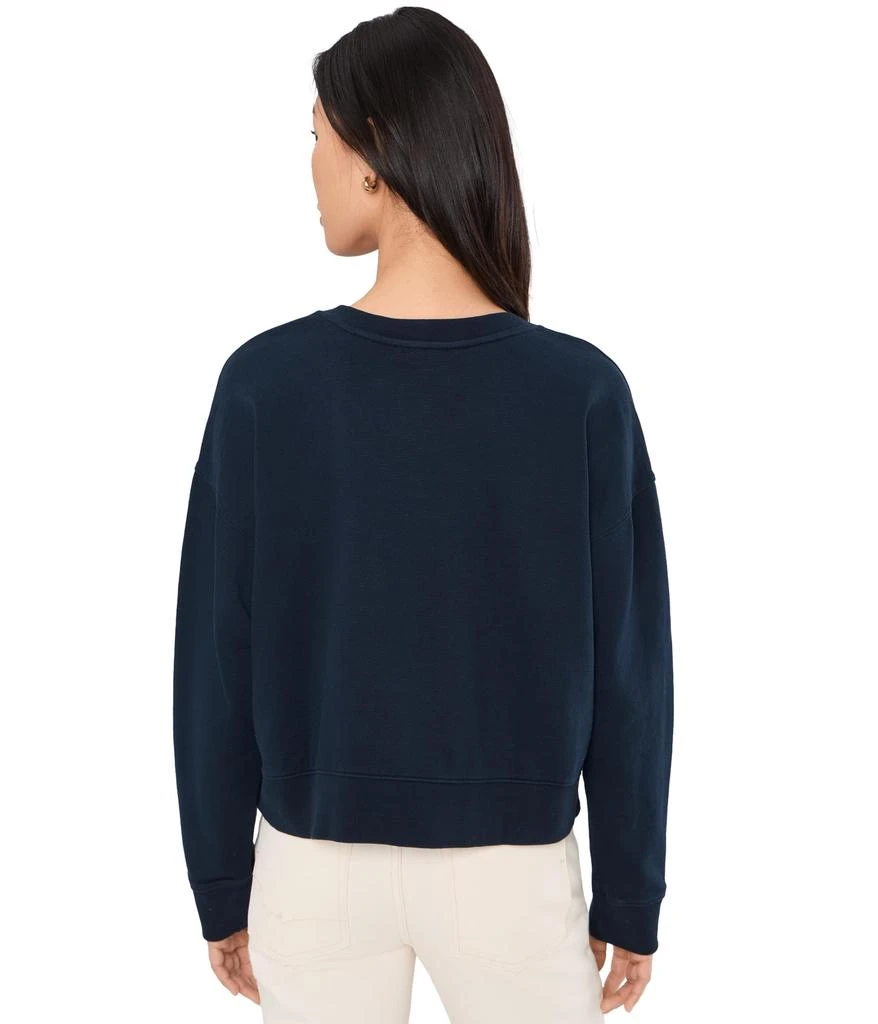 Eileen Fisher Garment Dyed Terry Cropped Sweatshirt 4
