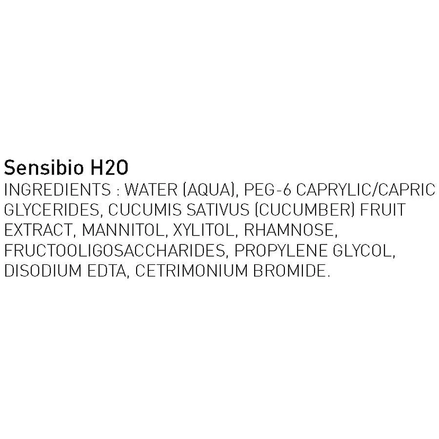 Bioderma Sensibio H2O Micellar Cleansing Water-Makeup Remover for Sensitive Skin 3