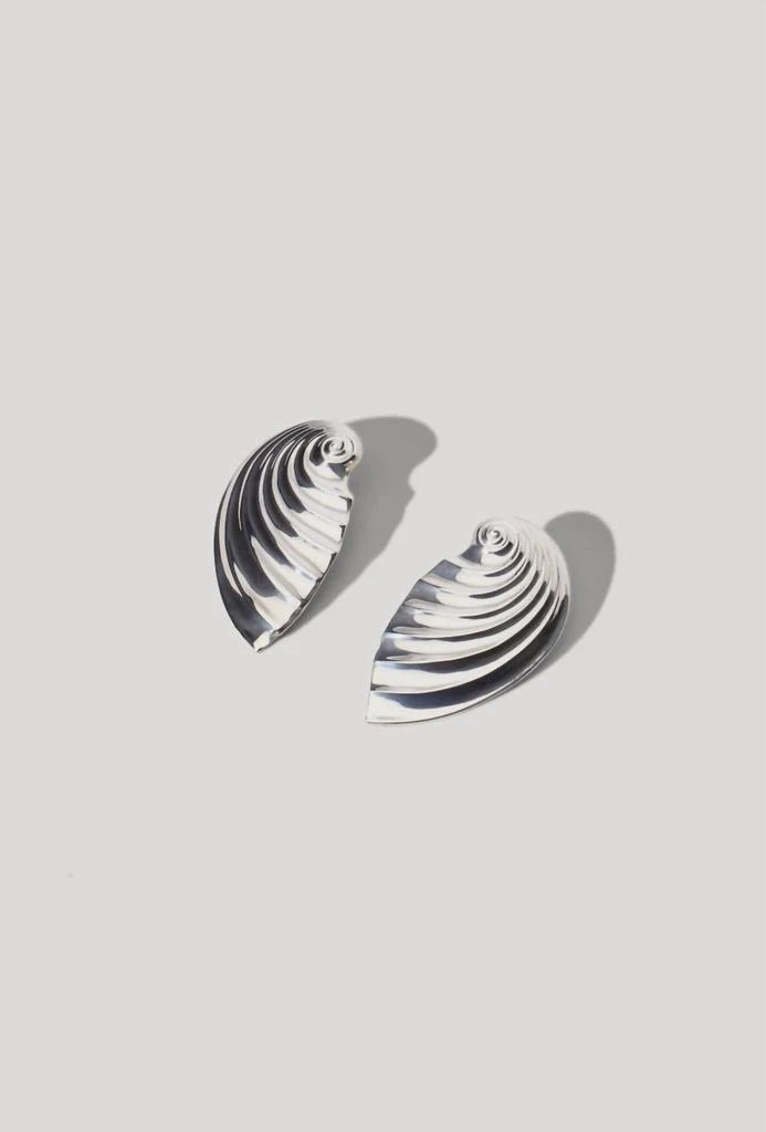 Maslo Jewelry Maslo Jewelry - Women
s Lido Large Swirl Earrings