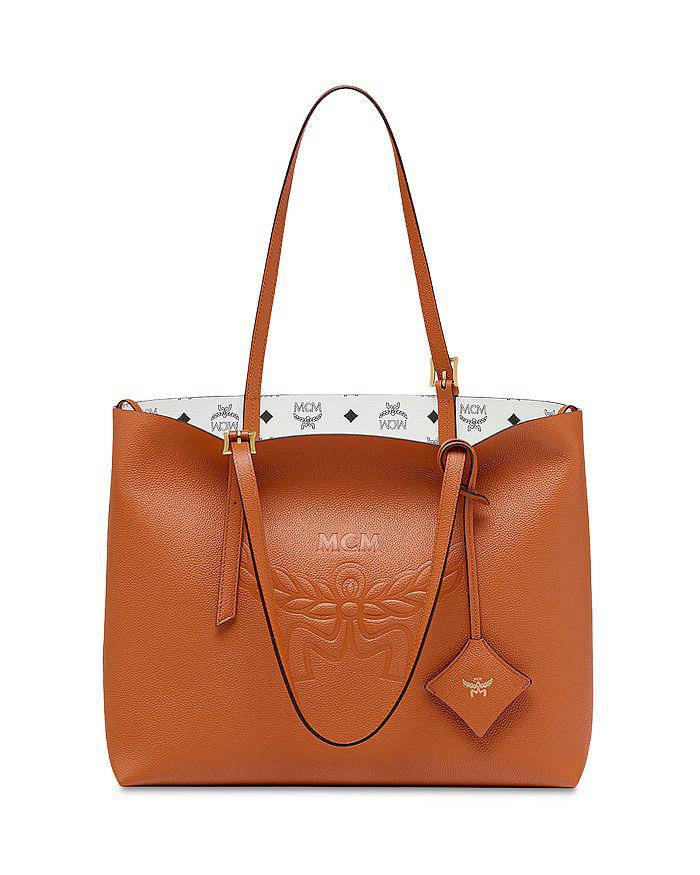 MCM Printed canvas Himmel shopping bag - Tote Bags - BeyondStyle