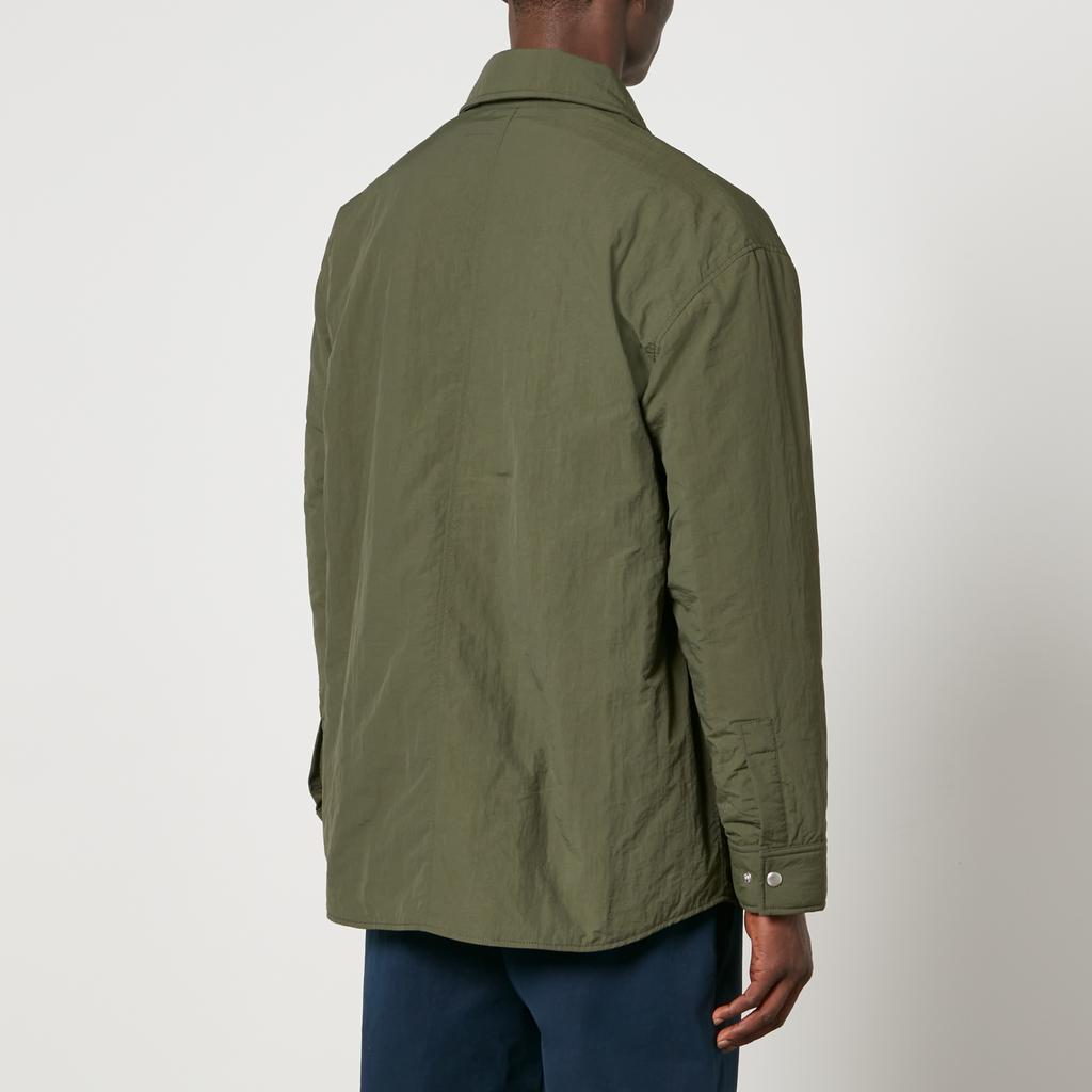 Maison Kitsuné Maison Kitsuné Nylon Fox Head Nylon Padded Overshirt