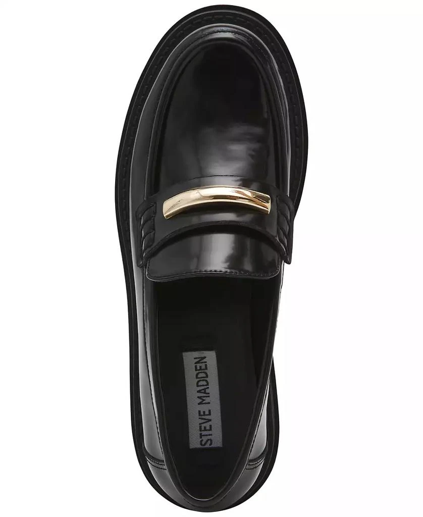 Steve Madden Women's Rodrigo Platform Loafer Flats 4