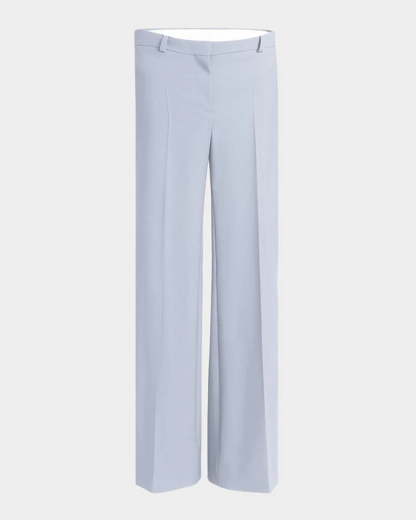 Stella McCartney Flared Suiting Wool Trousers 1