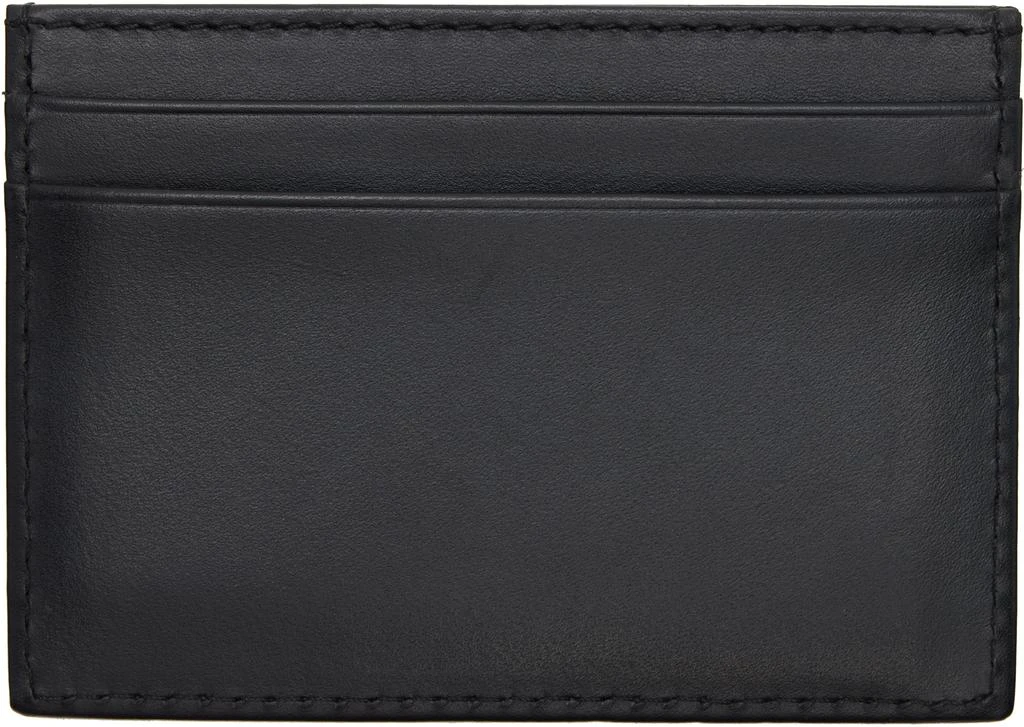 Hugo Boss Black Buffed Leather Card Holder 2