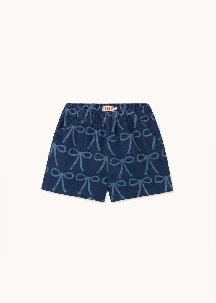 Tinycottons Tinycottons - Girls
 Bows Woven Short 2