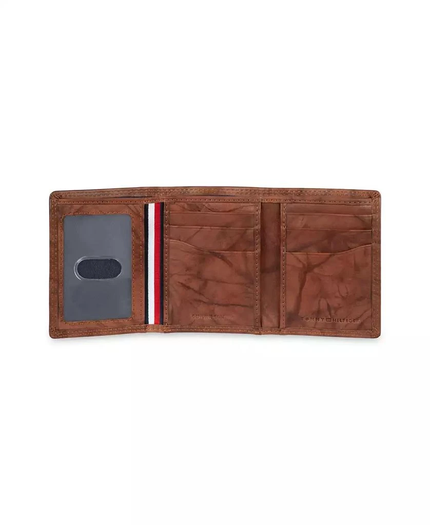 Tommy Hilfiger Men
s Ribbon Striped Trifold Wallet 4