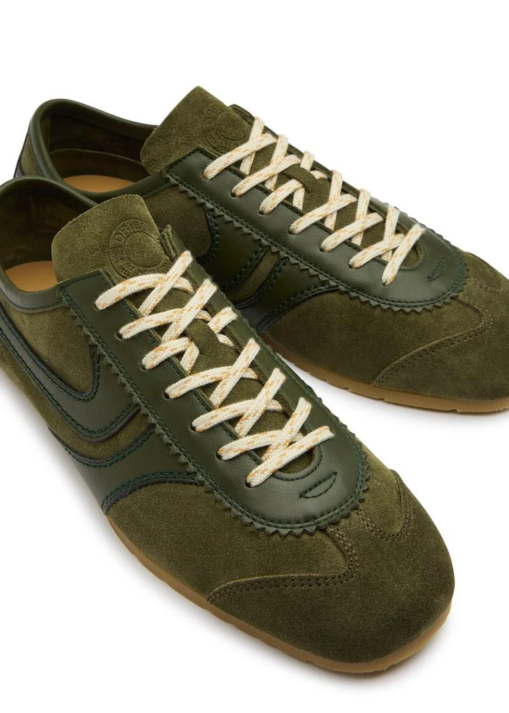Dries Van Noten Panelled suede sneakers  3