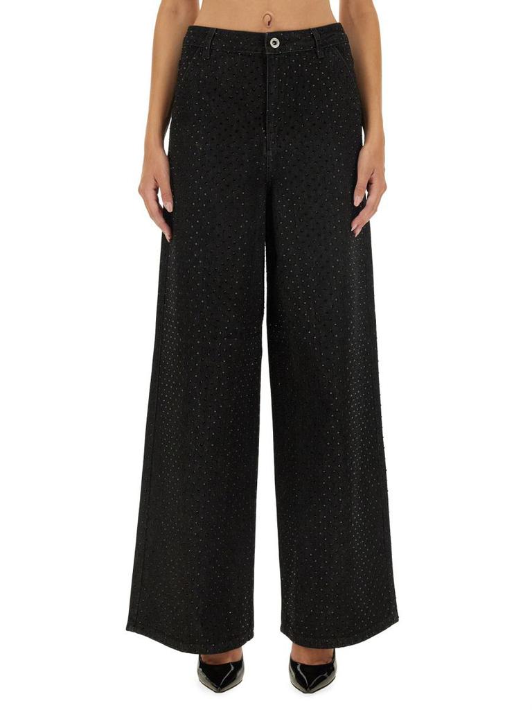Self Portrait Self-Portrait Rhinestone Jeans