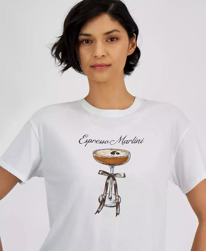 And Now This Women's Espresso Martini Graphic Cotton T-Shirt, Exclusively at Macy's 3