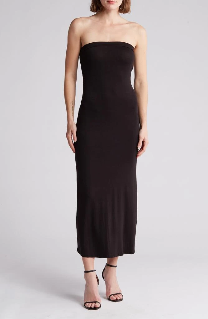 GO COUTURE Strapless Maxi Dress 1