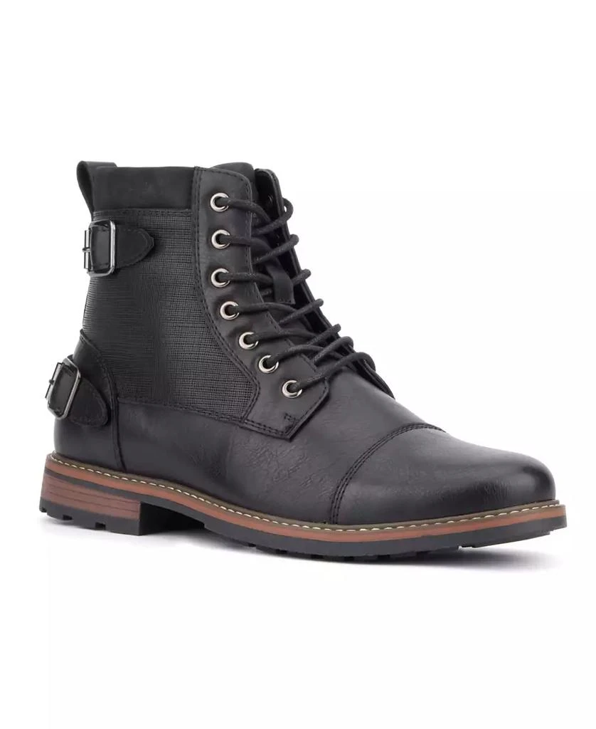 NEW RESERVED FOOTWEAR NEW YORK men\'s zero dress casual boots in black Reserved Footwear New York | Men main image 2
