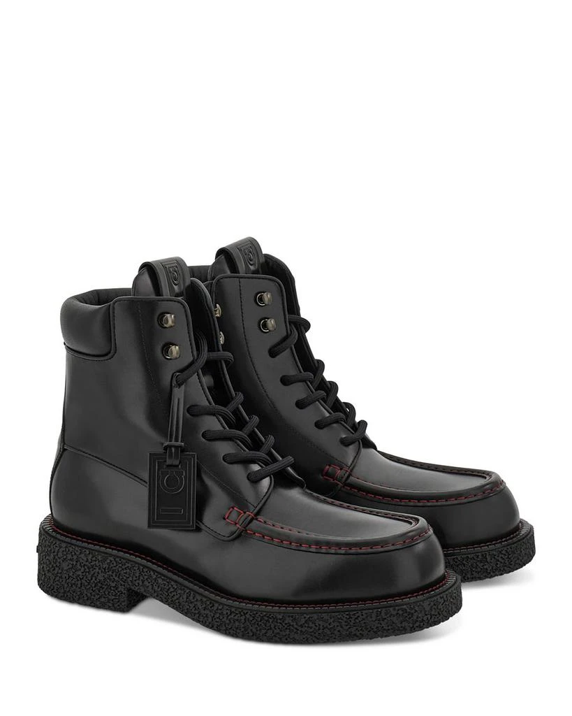 Salvatore Ferragamo Men's Colorado Horse Leather Boots 2