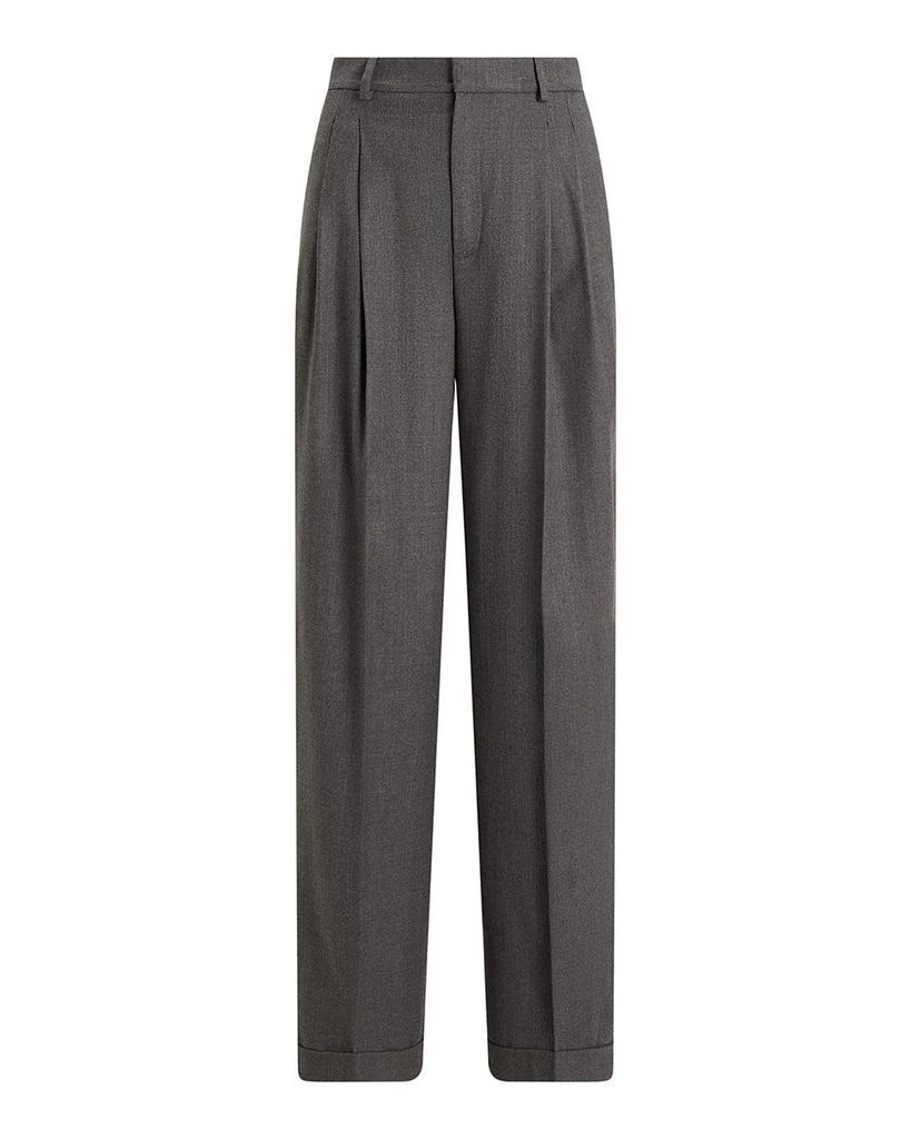 Ralph Lauren Flannel Wide Leg Pants 5