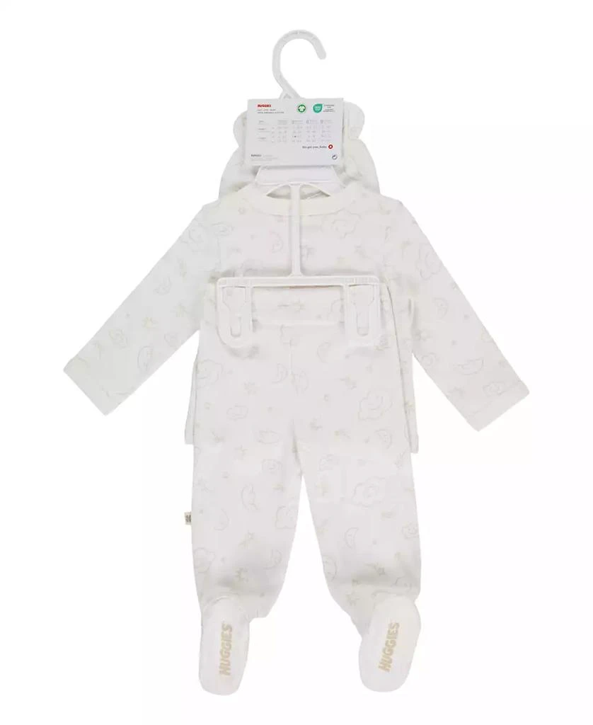 Huggies Baby Boys Long Sleeve Top, Pants and Hat 3-Piece Set 4