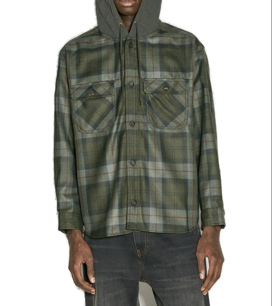 Comme des Garcons Comme des Garçons Homme Checked Flannel Shirt 1