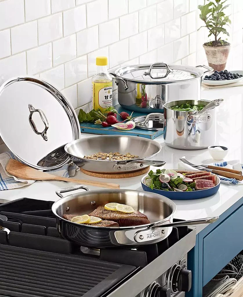 All-Clad D3 Stainless Steel Cookware Set, Exclusively at Macy’s, 7 Piece 2