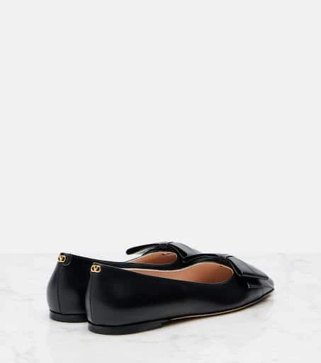 Valentino Bowow leather ballet flats 2
