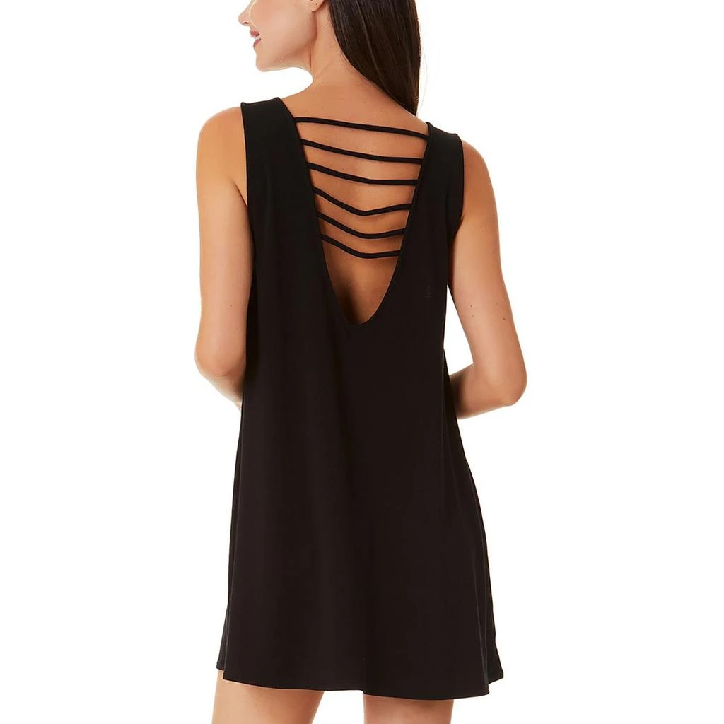 California Waves Juniors Womens Strappy Dress Cover-Up 2