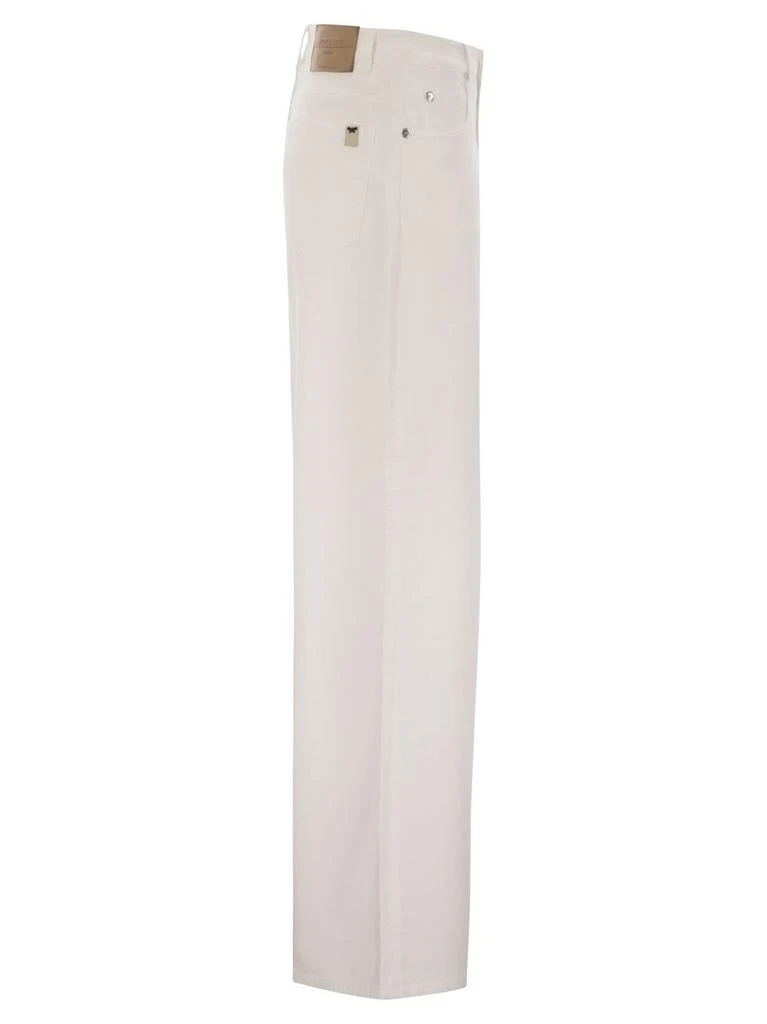 Weekend Max Mara Weekend Max Mara Medina Logo Patch Wide Leg Trousers 3