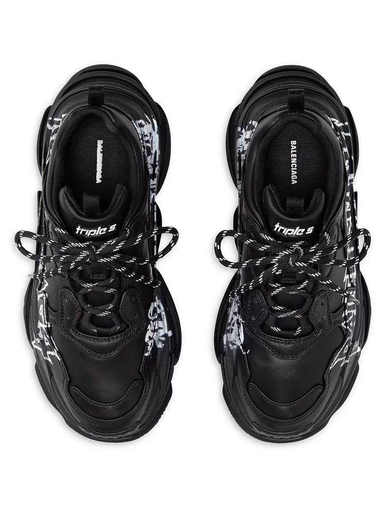 Balenciaga Triple S Sneakers in DIY Metal 5