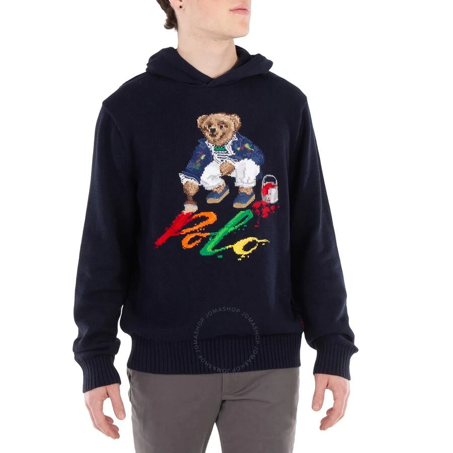 Ralph Lauren Polo Bear Intarsia Hooded Sweater 1