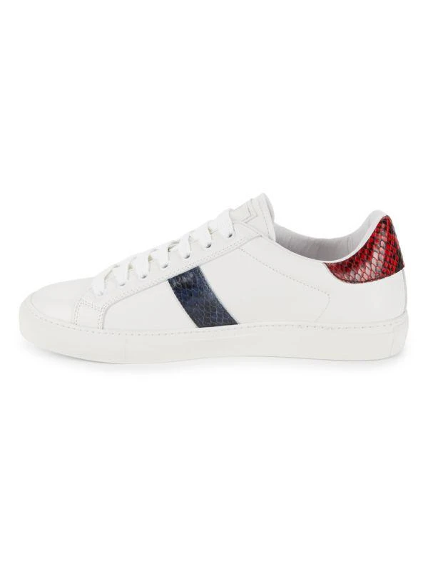 Roberto Cavalli Logo Leather Low Top Sneakers 4