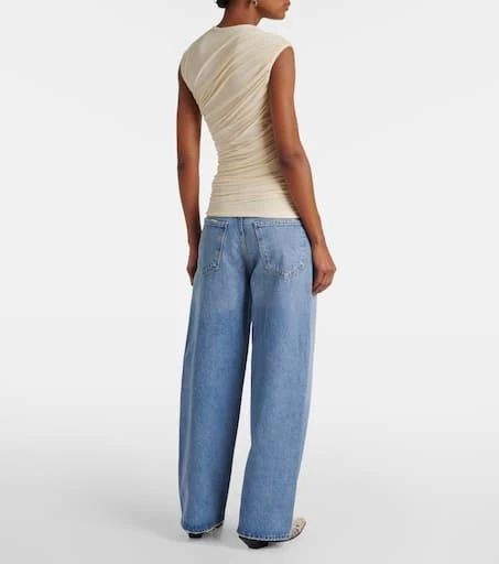 AGOLDE Ester ruched tank top 3