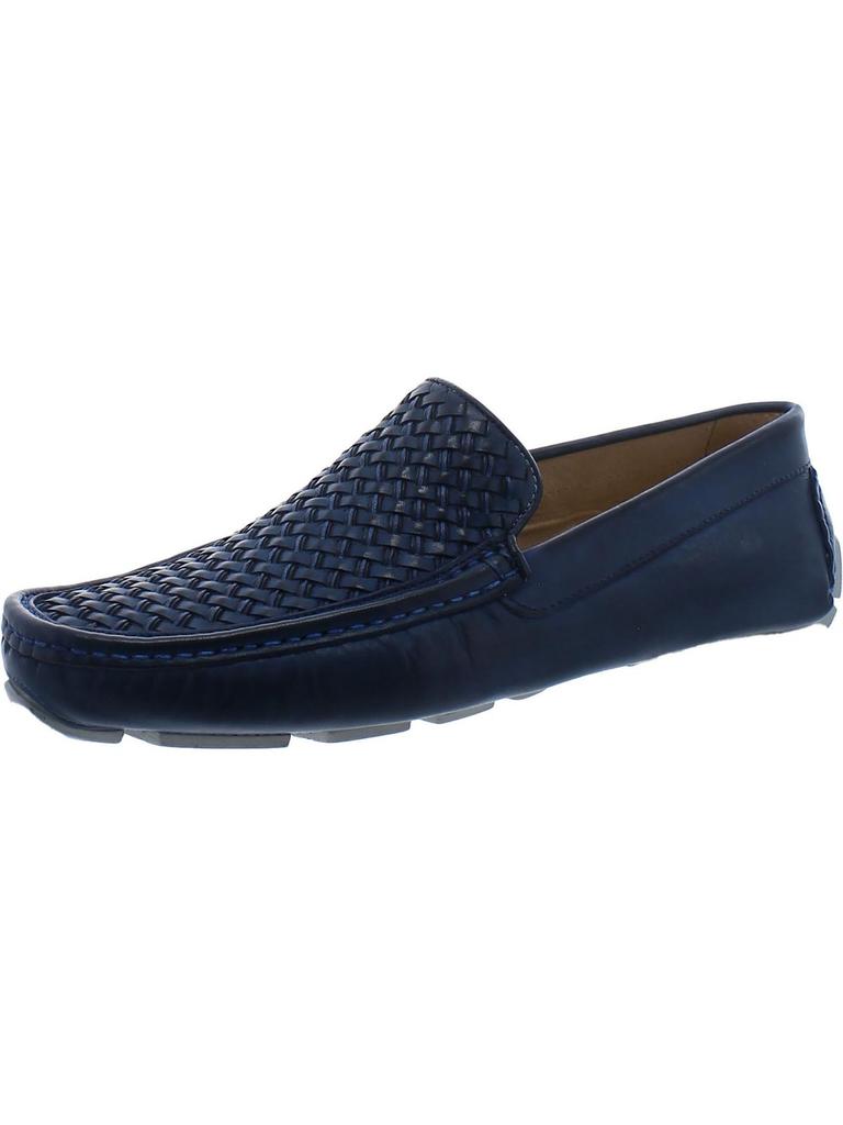 Donald J Pliner Damiano Mens Leather Loafer Driving Moccasins