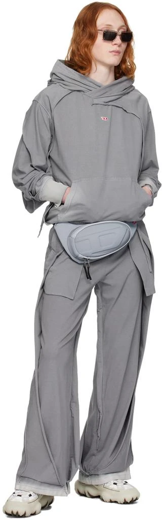 Diesel Gray P-Topahoop-N1 Sweatpants 4