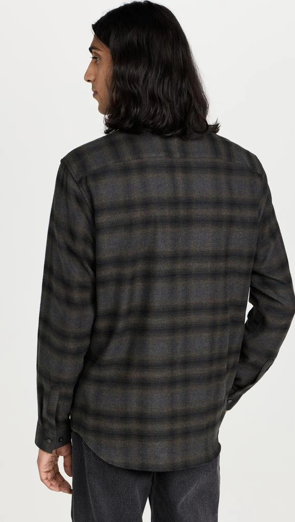 Theory Irving Soft Plaid Shirt 2