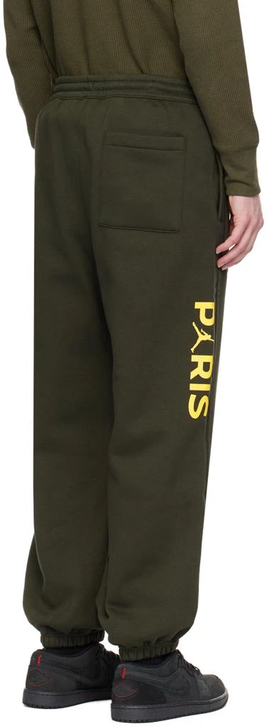 Nike Jordan Green Paris Saint-Germain Edition Sweatpants 3