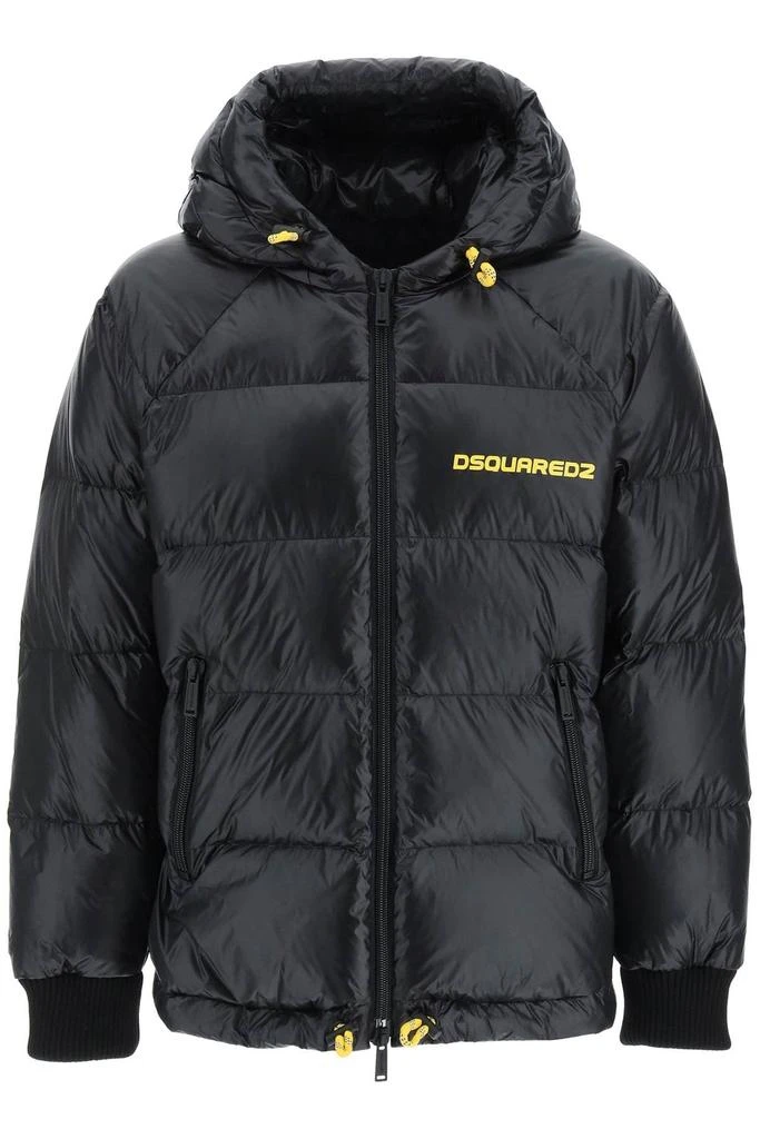 DSQUARED2 Dsquared2 Logo-Printed Padded Hooded Jacket