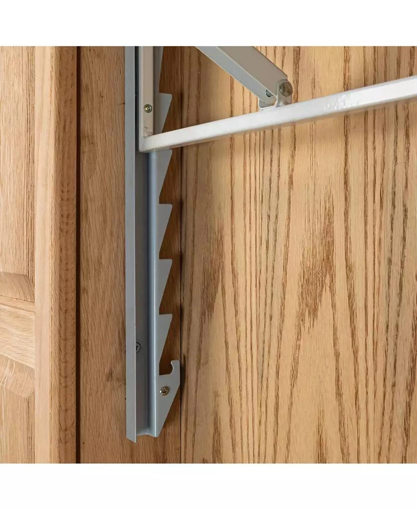 Household Essentials Iron n Fold Wall Ironing Board Cabinet, Natural 4