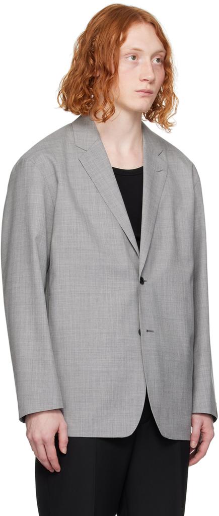 n.hoolywood Gray Tailored Blazer