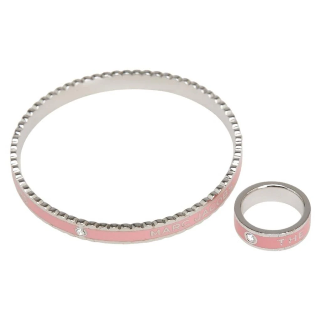 Marc Jacobs pink Metal Band Ring (Pre-Owned)