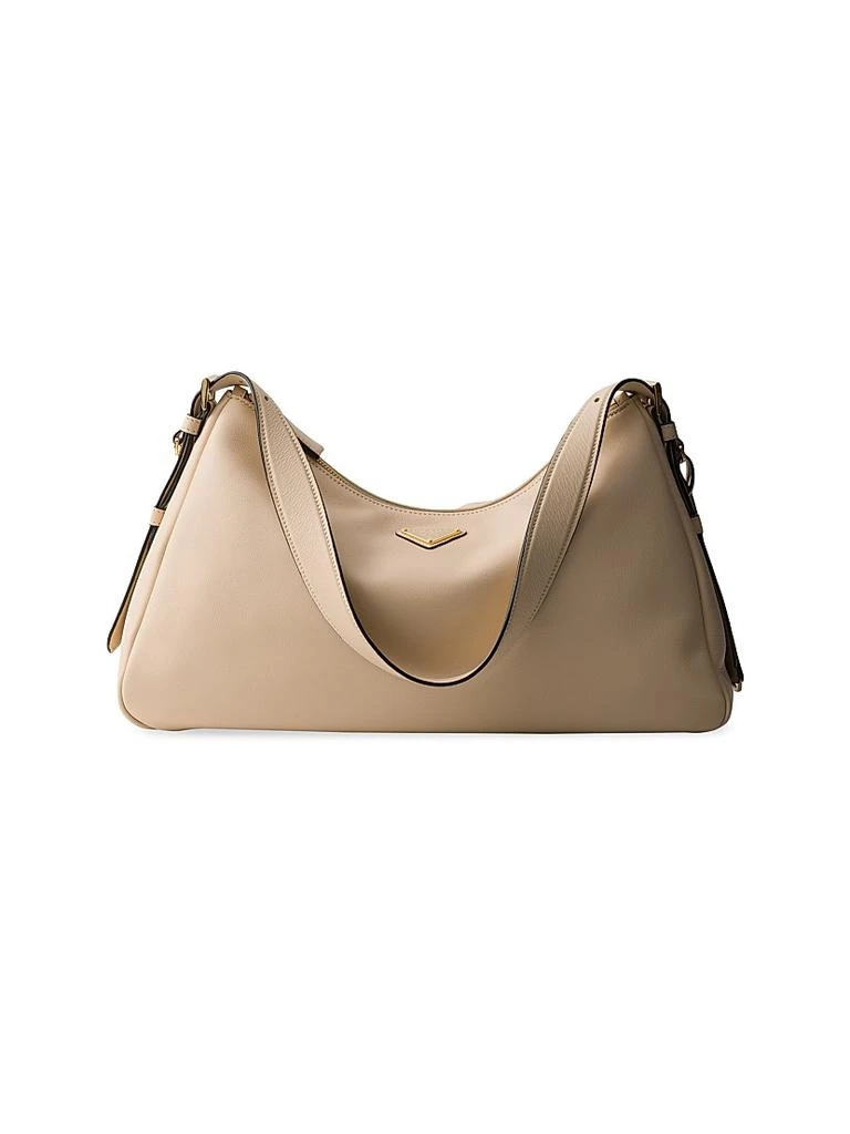 Prada Prada Aimée Large Leather Shoulder Bag 1