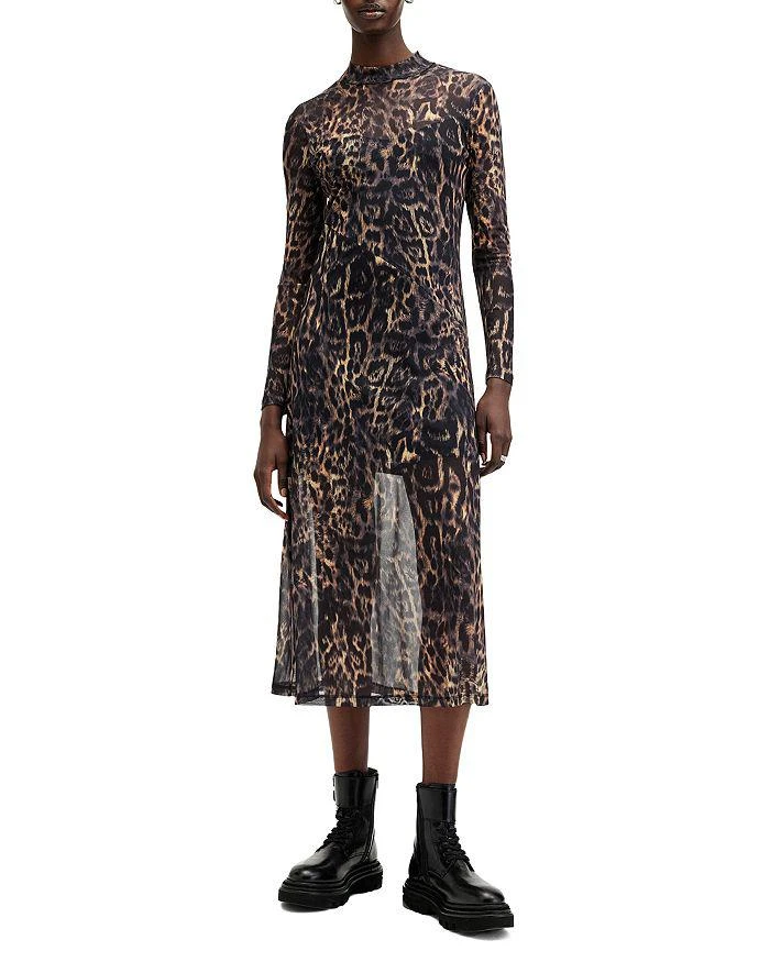 ALL SAINTS Hanna Mesh Dress 1